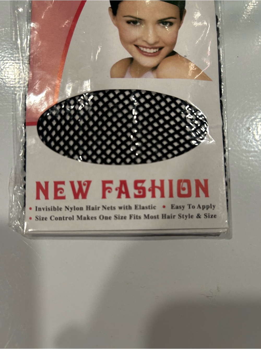Black Nylon Hair Nets with Elastic